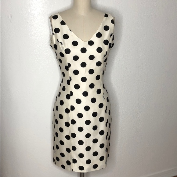 Polka Dot Dantel-Kenar Elbise main image 1
